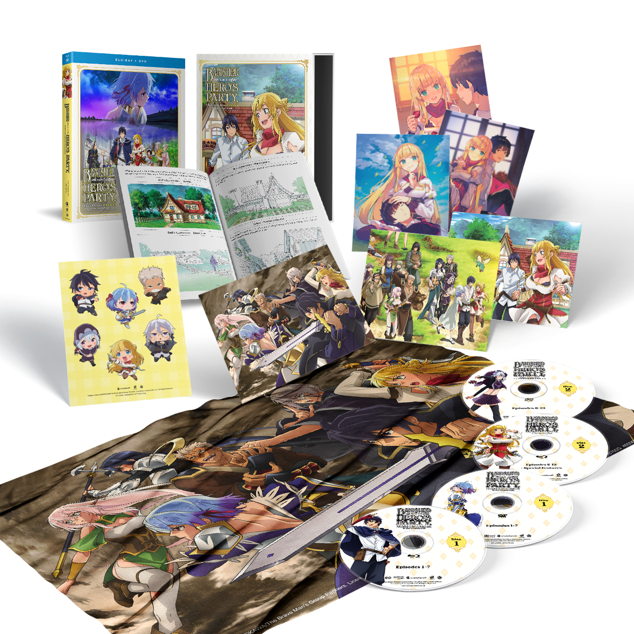 Banished from the Hero's Party I Decided to Live a Quiet Life in the Countryside - The Complete Season - Limited Edition - Blu-ray + DVD image count 0